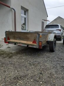 Velký vlek na seno slámu hnůj, ložná š.150cm, d.260cm - 2
