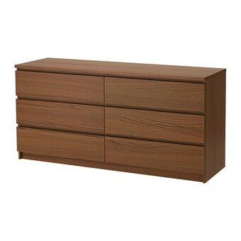 Komoda Malm hědá, Ikea - 2