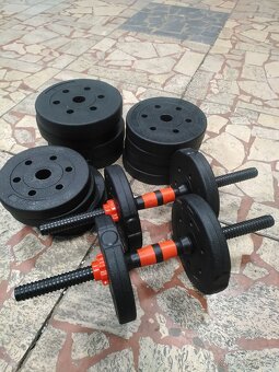 Činkový set činky 2x15 kg - 2