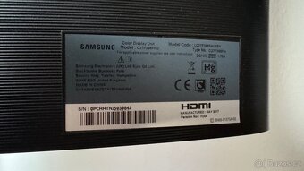 Prodám zakřivený monitor Samsung C27F396FHU – 27” - 2
