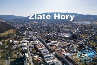 Prodej domu v centru Zlatých Horách, ev.č. 00543 - 2