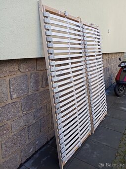 Prodám dva polohovací rošty IKEA 90cm x 200cm - 2