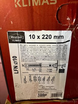 Šedý polystyren 160mm / 100mm + hmoždinky + zátky - 2