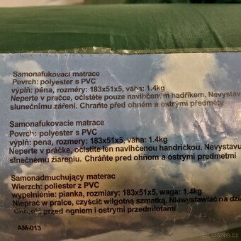 2x samonafukovací karimatka Laubr - 2