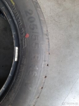 1ks pneu.letní jako nová 205/55R16V Continental - 2