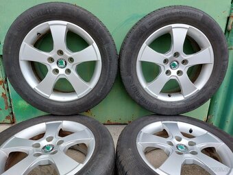 Letní sada alu Škoda 16" 5x112 - 2