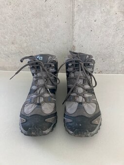Kotníkové trekové boty zn. Salomon goretex - vel. 44 - 2