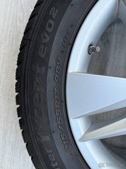 R17 ORIG.ZIMNÍ KOLA ŠKODA SUPERB 215/55/17 - 2