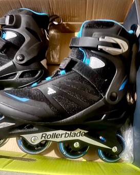 Pánské kolečkové brusle Rollerblade,velikost 42 - 2