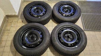 Zánovní zimní kola Conti 15" 5x100 Rapid, Fabia 3 - 2