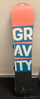 Gravity Thunder 120 cm snowboard a boty Gravity vel 37 - 2