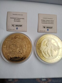 Pozlatene mince.Aj na dobierku.Kontakt mailom.Dakujem - 2