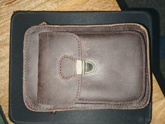 kožená taška na pásek,nepoužítá... - 2