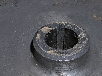 Setrvačník na PF 62. - 2