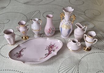 Růžový porcelán H&C Czech - 2