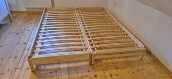 Dvojitá postel IKEA UTAKER - 2