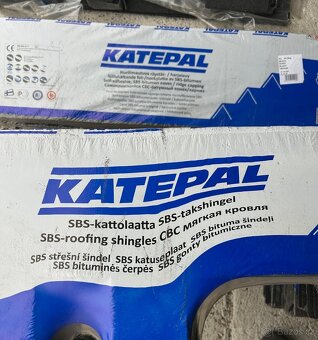 Katepal šindel 27m2+příslušenství - 2