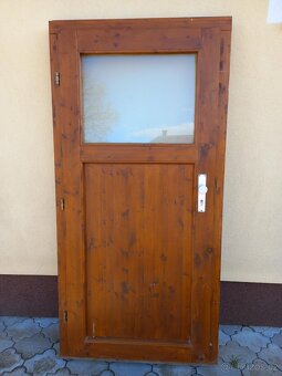 Vchodove dveře masiv - 2