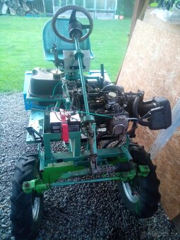 Malotraktor, traktor domácí výroby, samodomo - 2