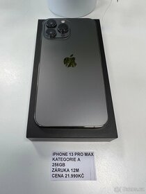 iPhone 13 Pro Max 256GB - TOP - ZÁRUKA - SLEVA - 2