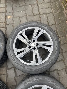 ORIGINÁL Alu Volkswagen Valencia R17, 5x100- TOP STAV, LETNÍ - 2