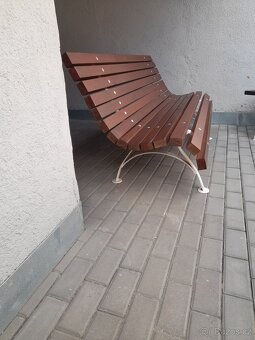 Zahradní lavička - 2