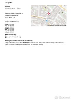 Pánský střih - voucher do 31.5.25 - 2
