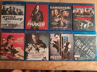4K UHD + blu-ray + 3D filmy - 2