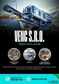 Drtička suti, betonu, bio odpadu, drtič dřeva, drcení pařezů - 2