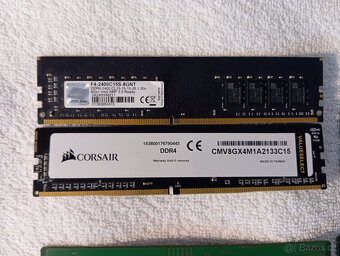 PC RAM DDR4, 4 & 8GB/ 2133 - 2400 - 2666MHz - 2