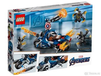 LEGO MARVEL 76123 Captain America: Outriders Attack - 2