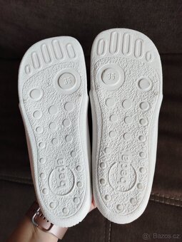 Nové, nenošené dívčí barefoot látkové tenisky Beda 35 - 2