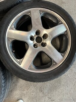 ALU KOLA ORI. + PNEU BARUM BRAVURIS 2 VW GOLF MK4 - 2