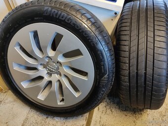 Alu kola Audi A6 A7 5x112 r18 Originál, pneu7mm 225/55/18 - 2