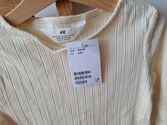 Tričko H&M nové vel. 4-6let - 2