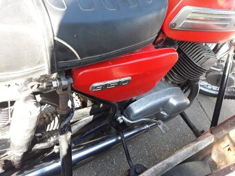 Jawa 350/634 se sidecarem Velorex 562 - 2