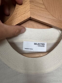 Panske merino triko Selected Homme - 2