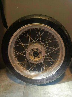 Drátěná kola na motorku - 2