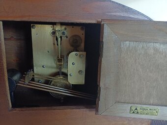 Krbové hodiny stolní starožitný Jambor Nacht - 2