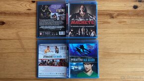 Blu-ray filmy Machete a Ztraceni na moři - 2
