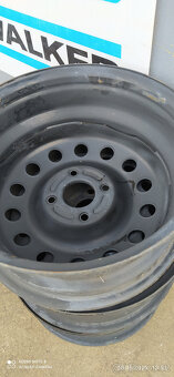 Ford Fiesta + Fusion - ocelové disky 15" - 2