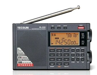 rádio Tecsun PL-330 FM MW SW LW SSB DSP + baterie navíc - 2