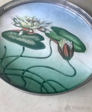 starožitný porcelánový tác podnos - 2