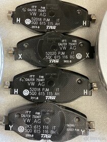 5Q0615301F Sada předních kotoučů brzd + destičky Superb 3 - 2