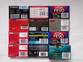 nové audiokazety - 2