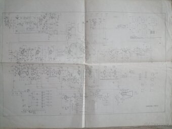 Retro plánky příručky od televize TESLA A KAROLÍNA - 2