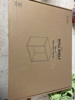 Nástěnná skříň bílá - 2