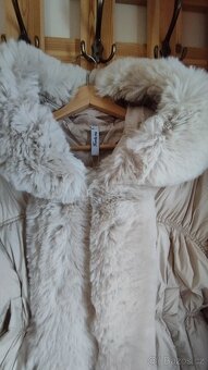 Dámská bunda s odepínacím kožíškem - 2