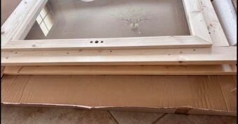 Okno - zahradní domeček - 2