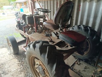Malotraktor domácí výroby - 2
